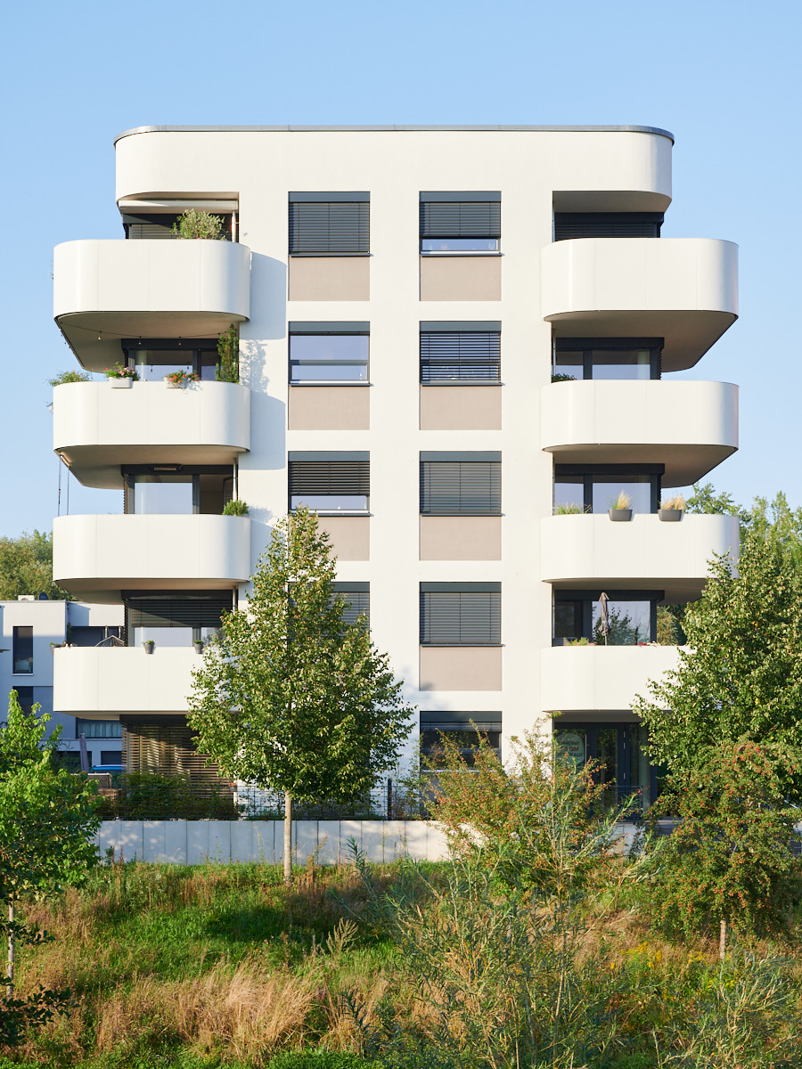 Architekturfoto Lindenauer Hafen Haus